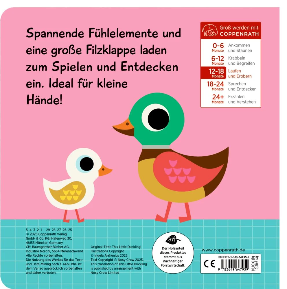 Mein Fühlbuch: Kleine Ente (Fühlen&begreifen) – Bild 5