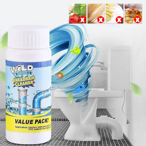AquaRush™ – Abflussreiniger für Rohre, Toiletten und Abflüsse – Bild 2