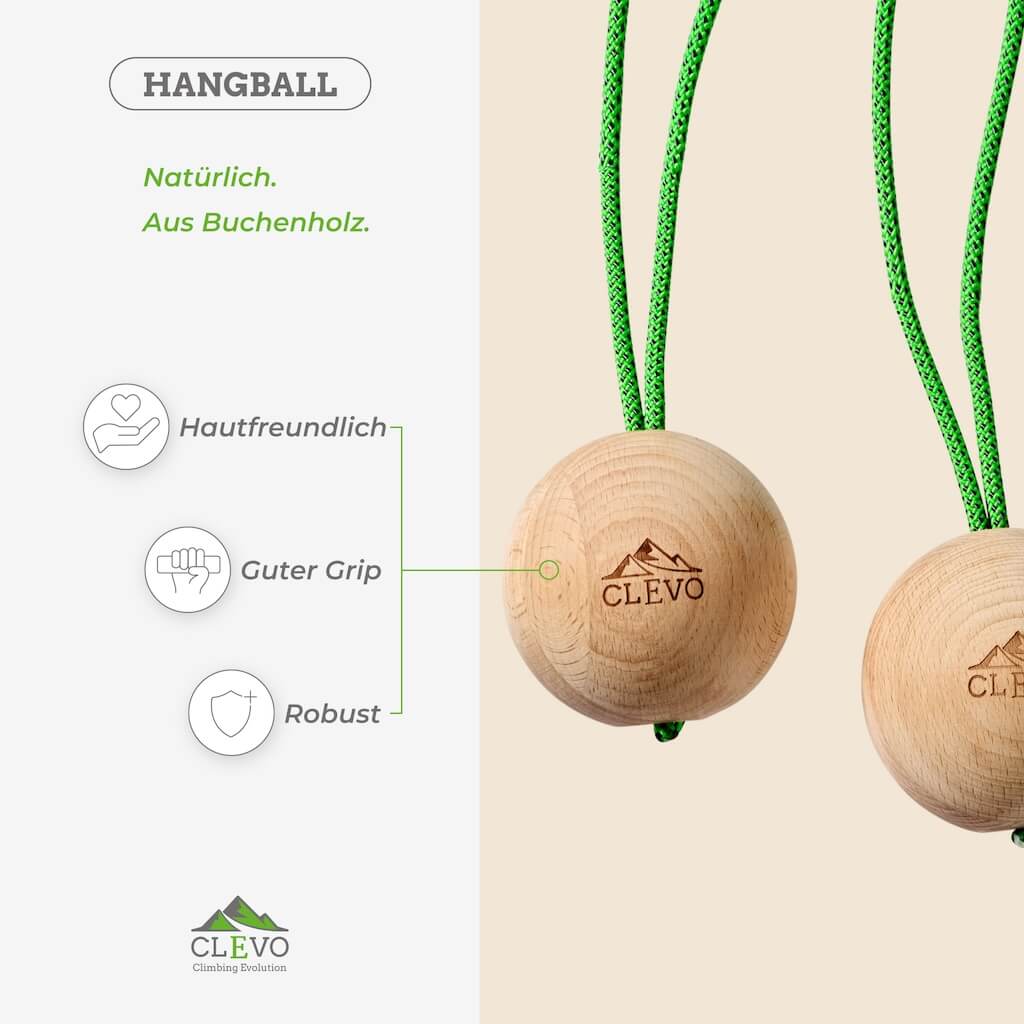 CLEVO Hangball Kletterkugeln (2er Set) – Bild 7