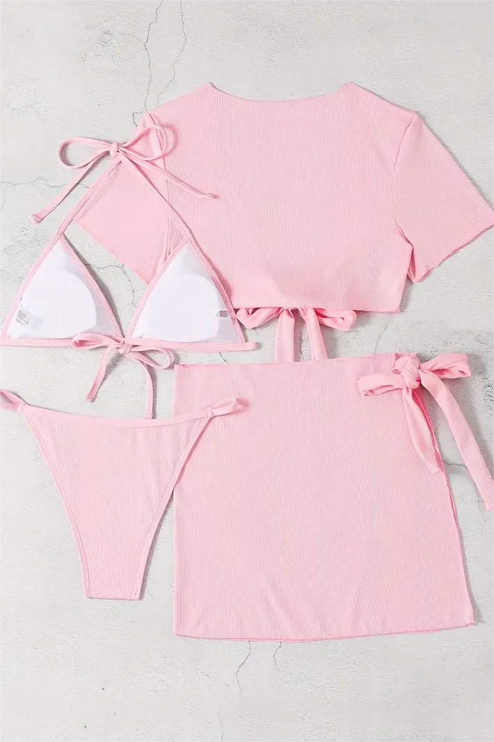 Balinese Bliss™ - 4-teiliges dehnbares Bikini-Set – Bild 9